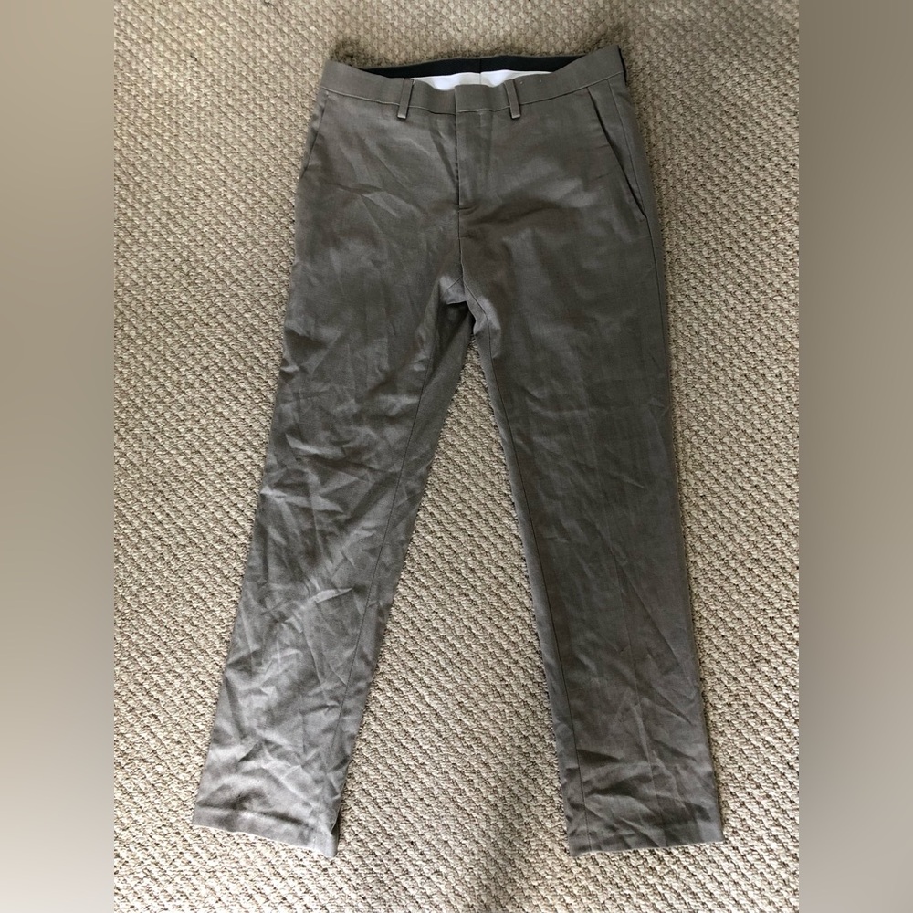Kenneth Cole Reaction Men's Olive Dress Pants Size 31X30